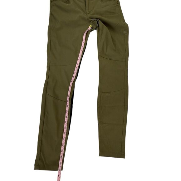 Lot of 2 Toad Co Flextime Skinny Pant Size 8 Chalkboard Black Green Hiking Camp - Picture 14 of 16